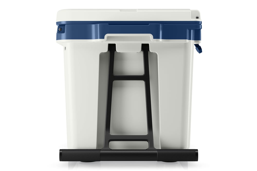 RTIC Outdoors - 52 QT Ultra-Light Wheeled Cooler - Cool Grey & Navy - Image 4