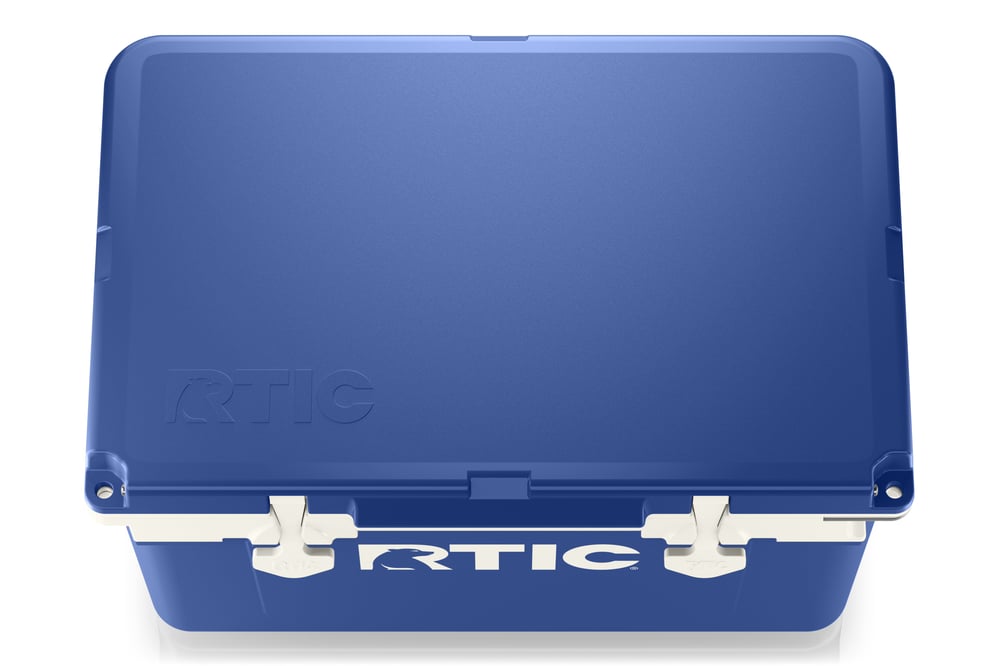 RTIC Outdoors - 52 QT Ultra-Light Cooler - Cobalt & White - Image 7