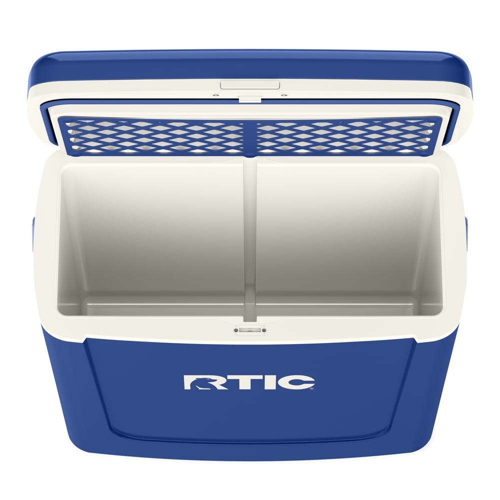 RTIC Outdoors - 16 QT Road Trip Cooler - Cobalt & White - Image 5