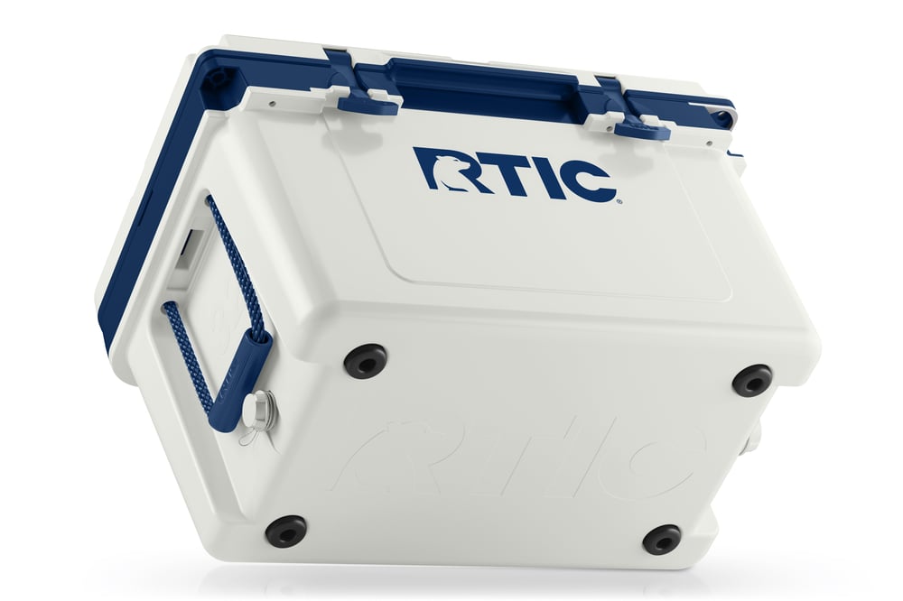 RTIC Outdoors - 32 QT Ultra-Light Cooler - Cool Grey & Navy - Image 5