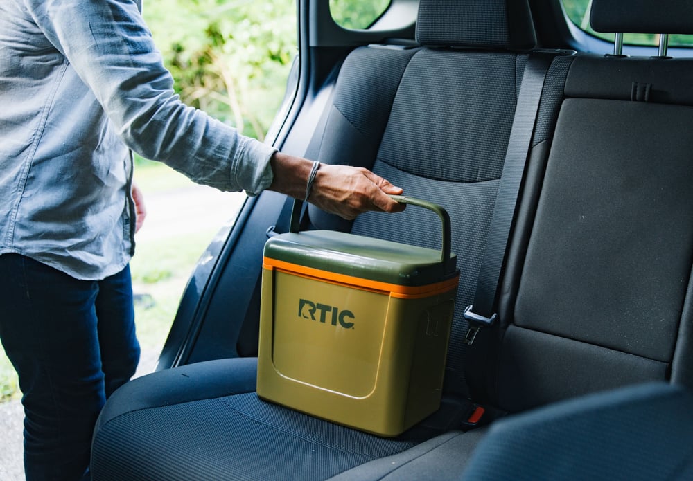 RTIC Outdoors - 8 QT Road Trip Personal Cooler - Sage/Beach - Image 10