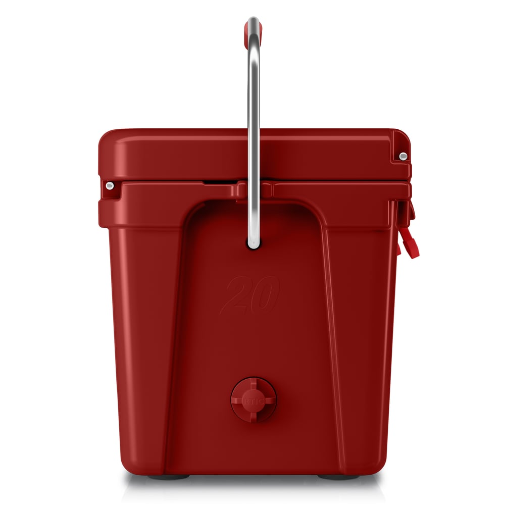 RTIC Outdoors - 20 QT Ultra-Tough Cooler - Black Cherry - Image 4