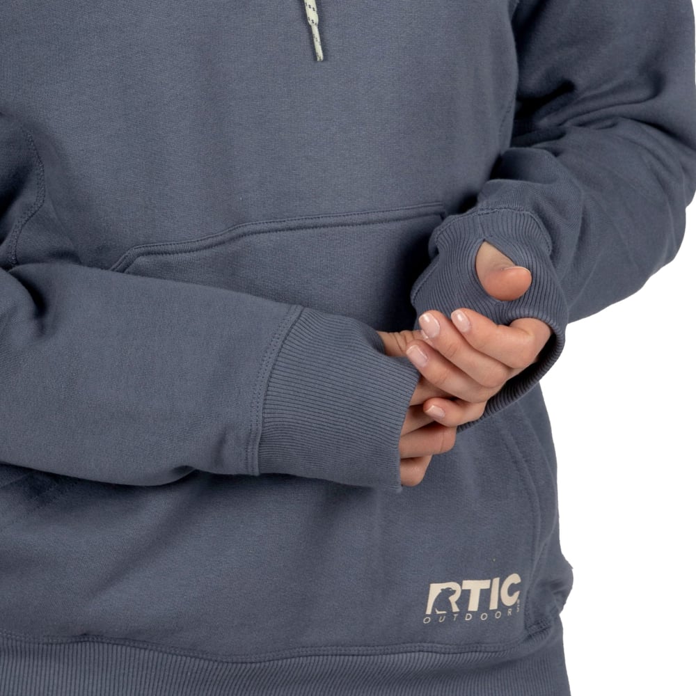 RTIC Outdoors - Water-Repellent Pullover Hoodie - Athletic Fit - Gray Stone - Image 6