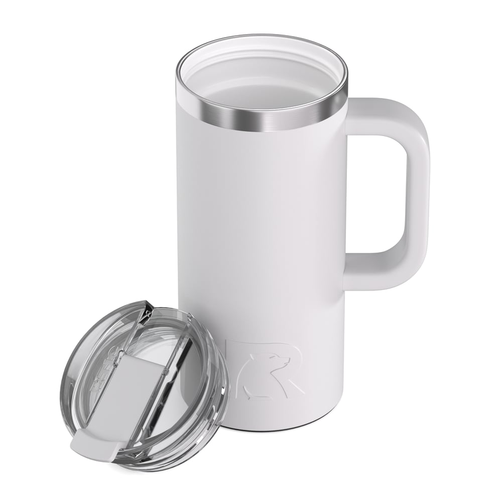 RTIC Outdoors - Road Trip Travel Mug - White - Image 3