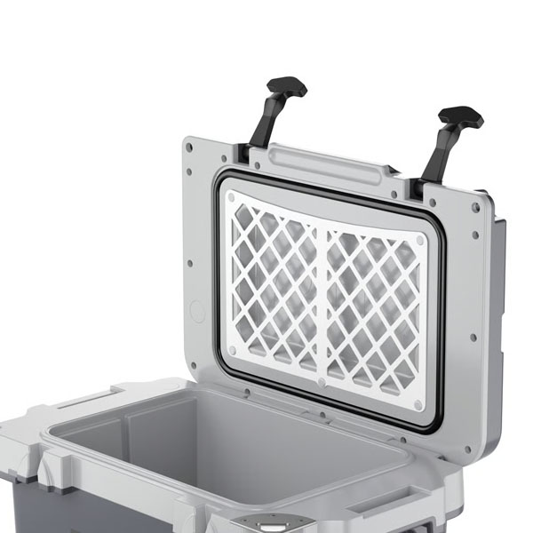 RTIC Outdoors - 22 QT Ultra-Light Wheeled Cooler - Dark Grey & Cool Grey - Image 7