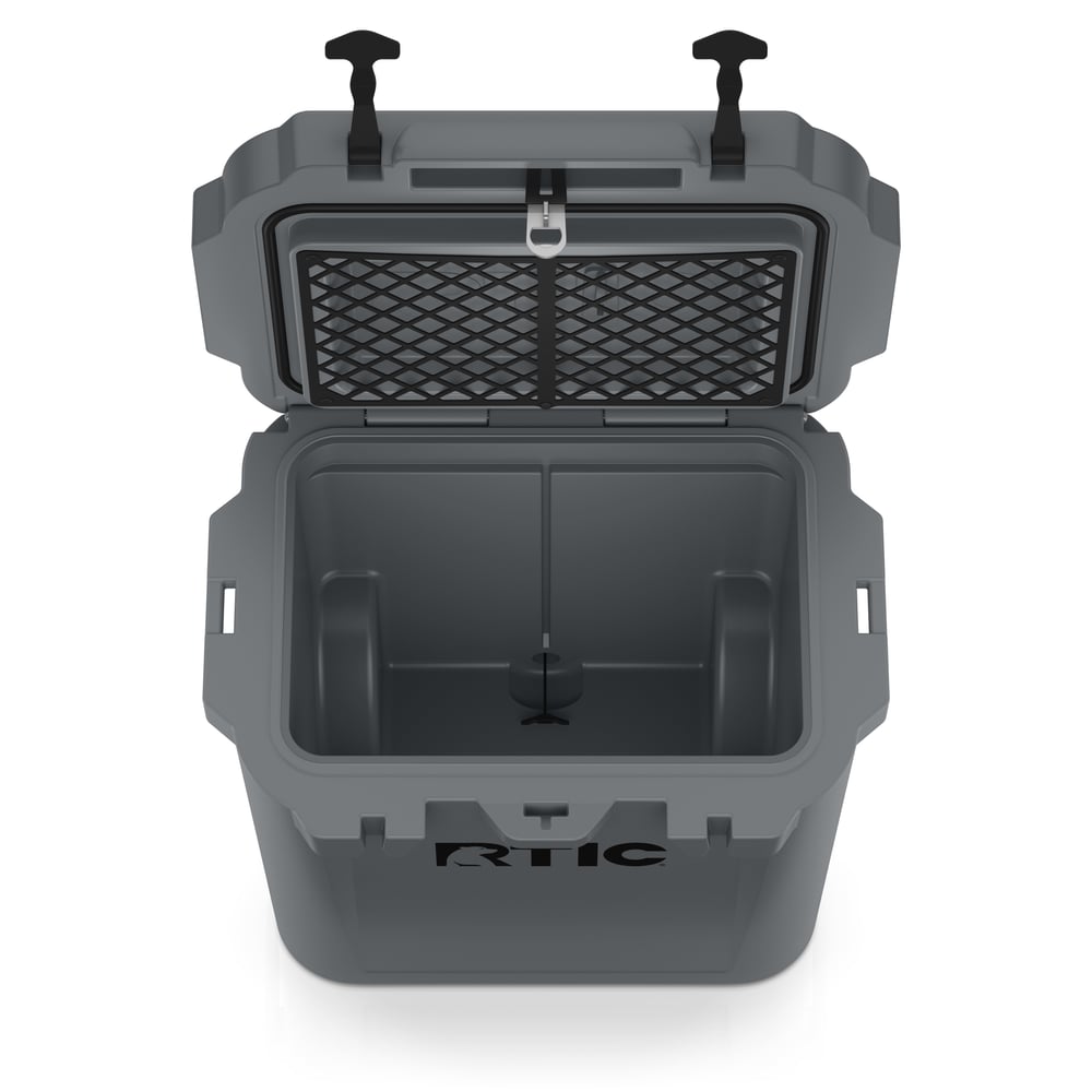 RTIC Outdoors - 45 QT Ultra-Tough Wheeled Cooler - Dark Grey - Image 5