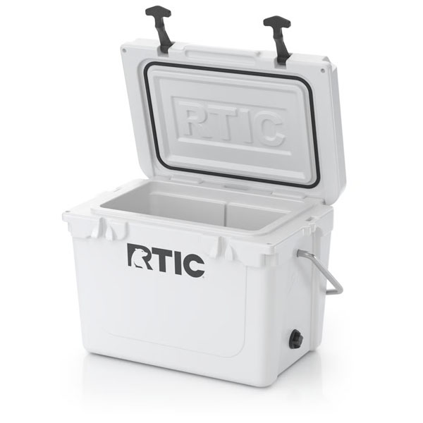 RTIC Outdoors - 20 QT Ultra-Tough Cooler - White - Image 3