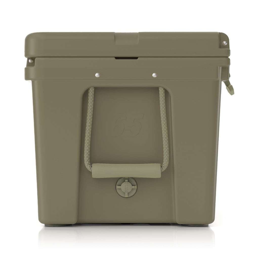 RTIC Outdoors - 65 QT Ultra-Tough Cooler - Olive - Image 4