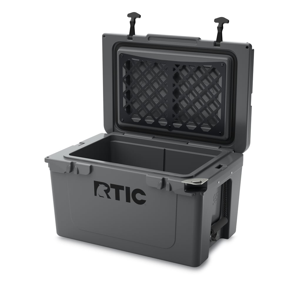RTIC Outdoors - 45 QT Ultra-Tough Cooler - Dark Grey - Image 3