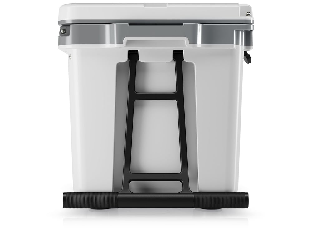 RTIC Outdoors - 72 QT Ultra-Light Wheeled Cooler - White & Grey - Image 3