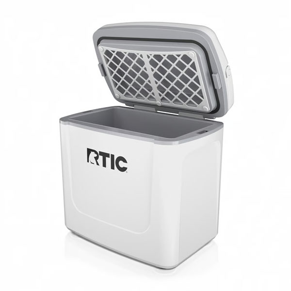 RTIC Outdoors - 8 QT Road Trip Personal Cooler - White & Grey - Image 5
