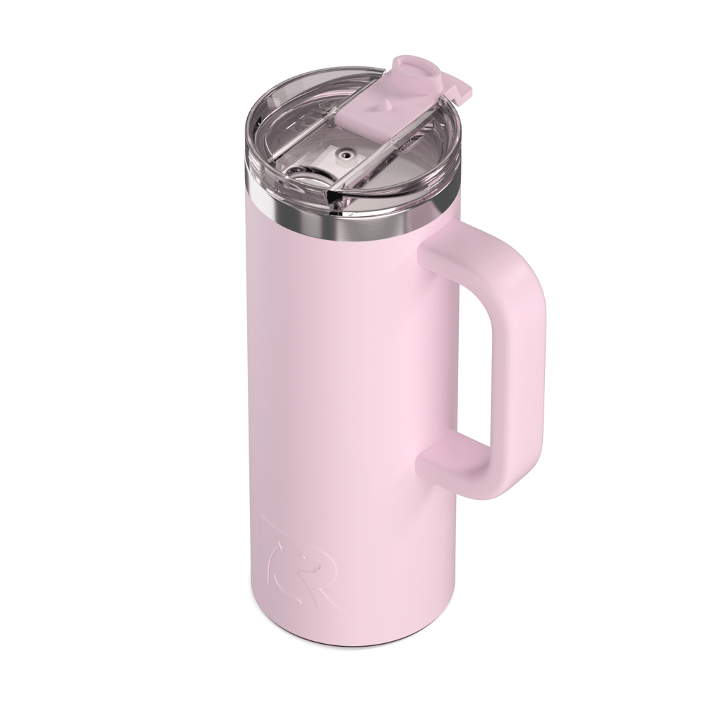 RTIC Outdoors - Road Trip Travel Mug - Pale Pink - Image 6