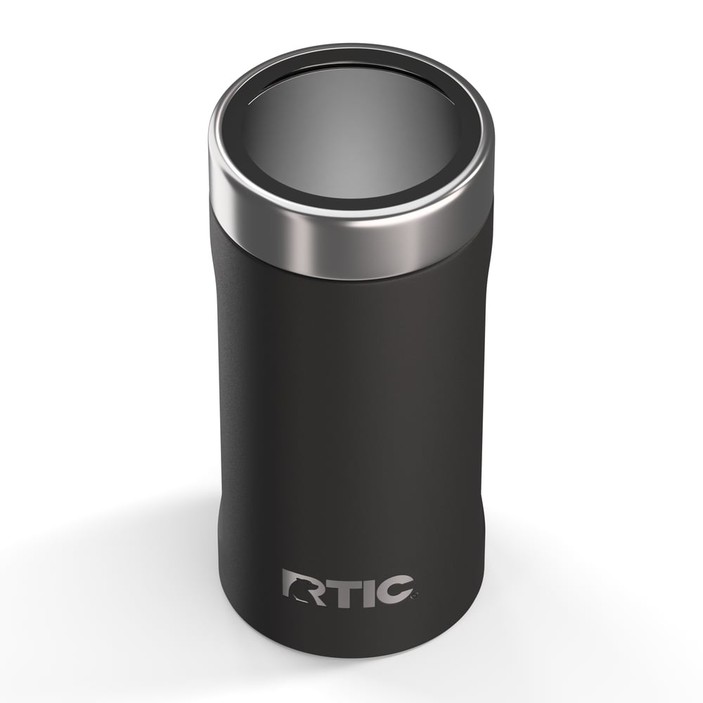RTIC Outdoors - 16oz Ultimate Craft Can Cooler - Black - Image 5