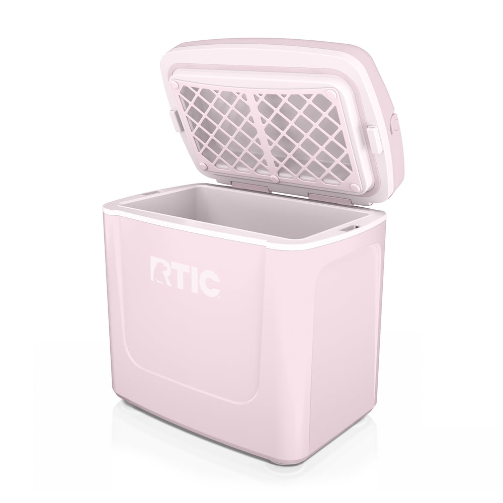 RTIC Outdoors - 8 QT Road Trip Personal Cooler - Pale Pink - Image 8