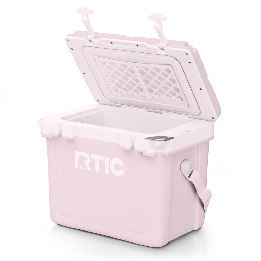 RTIC Outdoors - 22 QT Ultra-Light Cooler - Pale Pink - Image 9