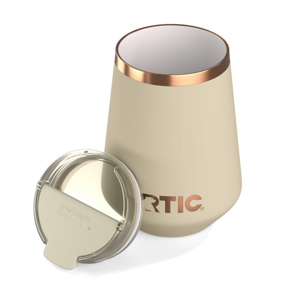 RTIC Outdoors - 12oz Happy Hour Wine Tumbler - Dark Beach - Image 3