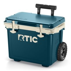 RTIC Outdoors - 22 QT Ultra-Light Wheeled Cooler - Marine/Canvas