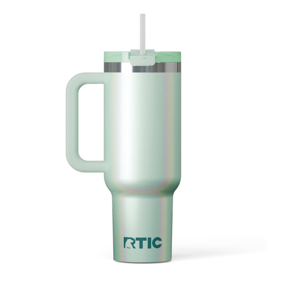 RTIC Outdoors - Road Trip Tumbler - Fresh Mint Glitter