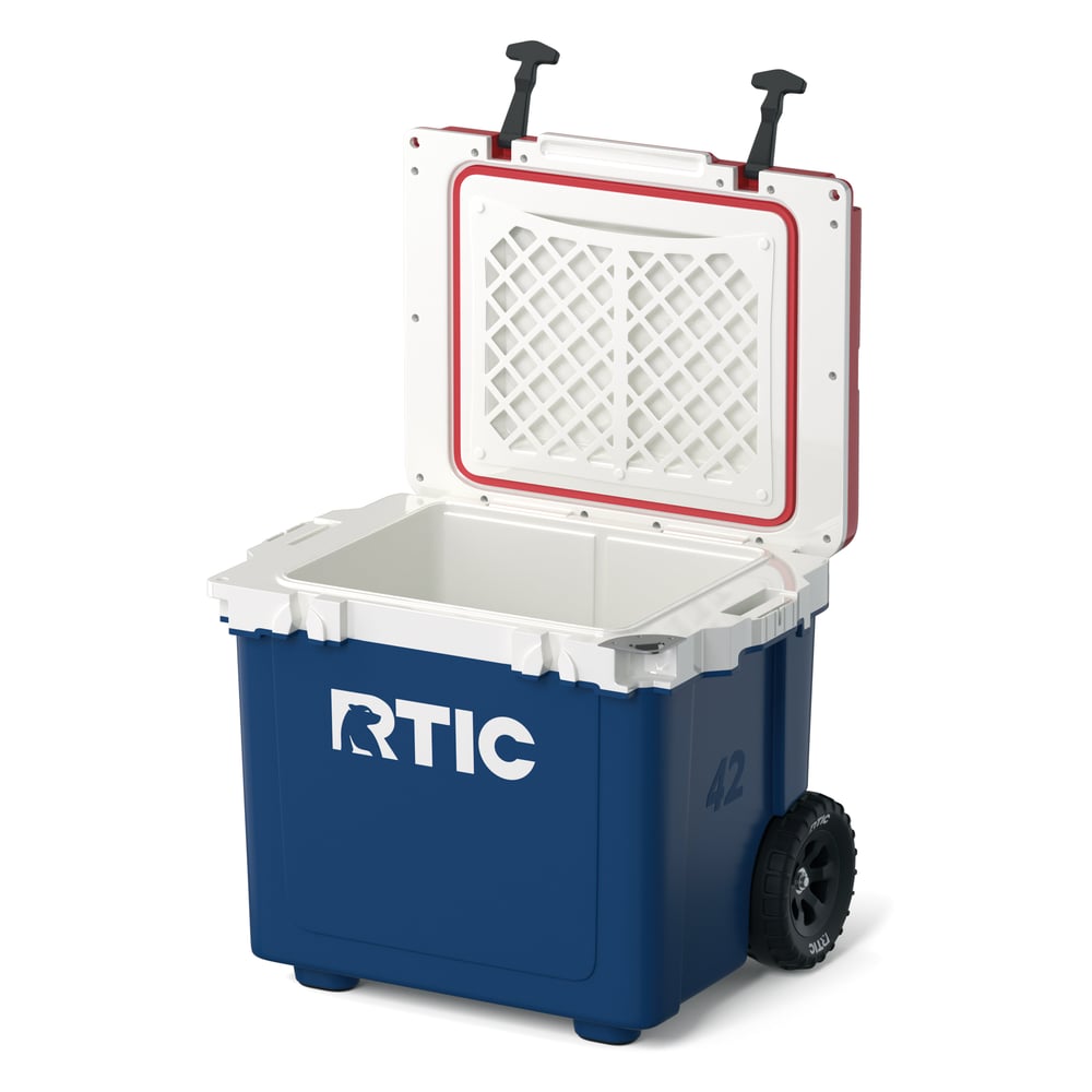 RTIC Outdoors - 42 QT Ultra-Light Wheeled Cooler - Patriot - Image 3