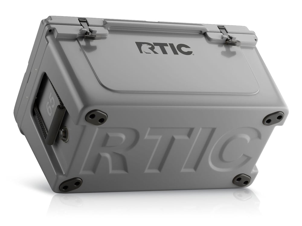 RTIC Outdoors - 65 QT Ultra-Tough Cooler - Dark Grey - Image 6