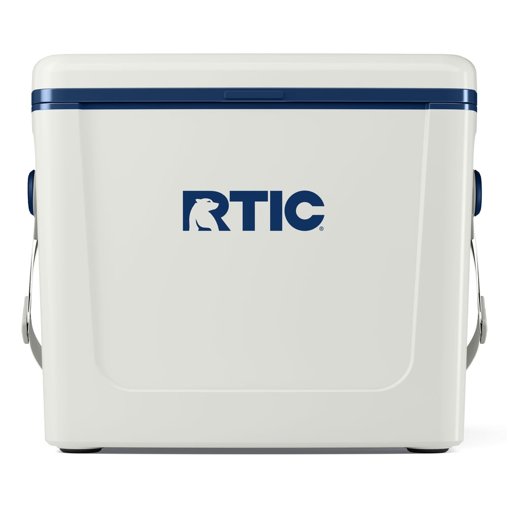 RTIC Outdoors - 16 QT Road Trip Cooler - Cool Grey & Navy - Image 2