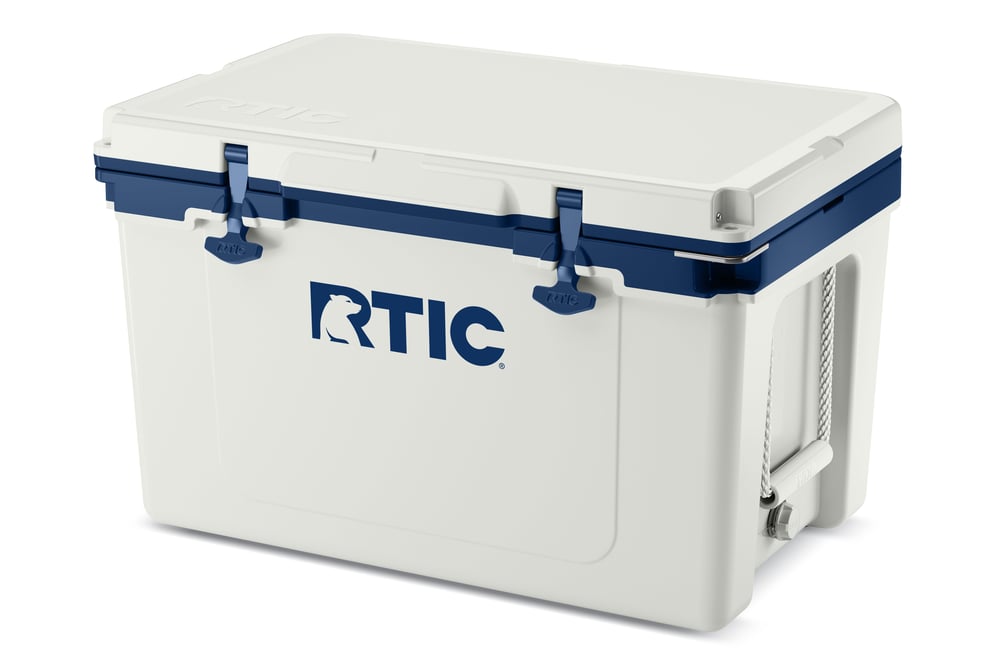 RTIC Outdoors - 52 QT Ultra-Light Cooler - Cool Grey & Navy