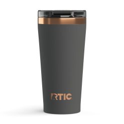 RTIC Outdoors - 18oz Happy Hour Pint Tumbler - Light Black