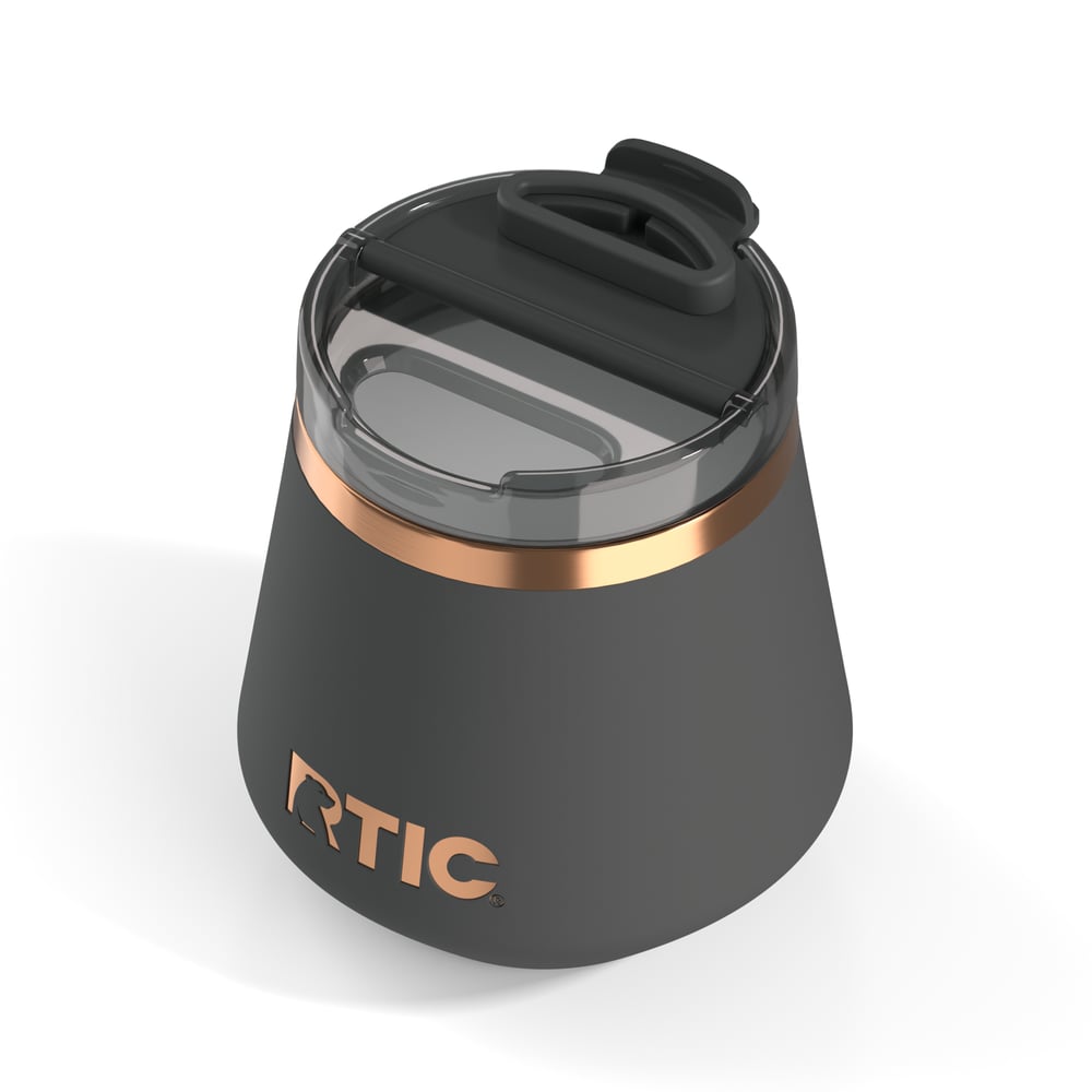 RTIC Outdoors - 8oz Happy Hour Pint Tumbler - Light Black - Image 2