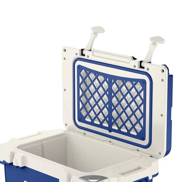 RTIC Outdoors - 22 QT Ultra-Light Wheeled Cooler - Cobalt & White - Image 8
