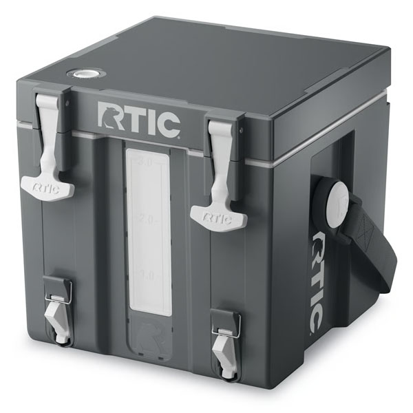 RTIC Outdoors - Halftime Water Cooler - 3 Gallon - Dark Grey & Cool Grey