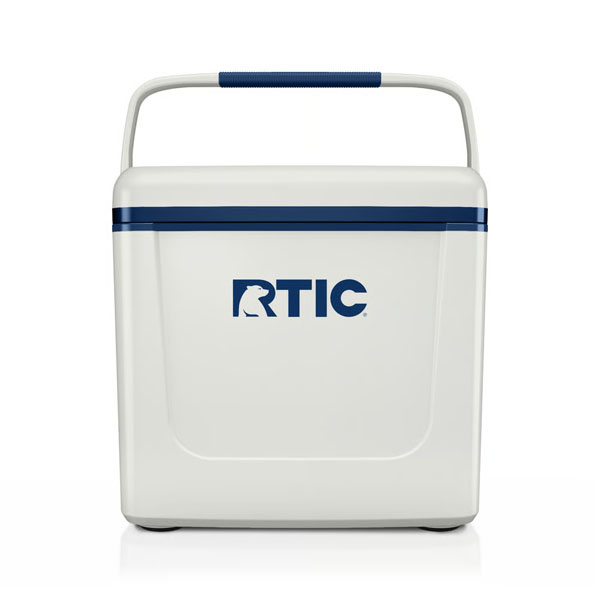 RTIC Outdoors - 8 QT Road Trip Personal Cooler - Cool Grey & Navy - Image 2