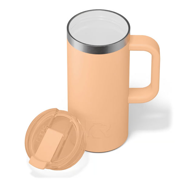 RTIC Outdoors - Road Trip Travel Mug - Peach Tea - Image 3