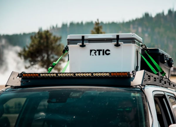 RTIC Outdoors - 52 QT Ultra-Light Cooler - White & Grey - Image 7