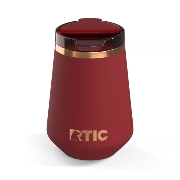 RTIC Outdoors - 12oz Happy Hour Wine Tumbler - Black Cherry - Image 3
