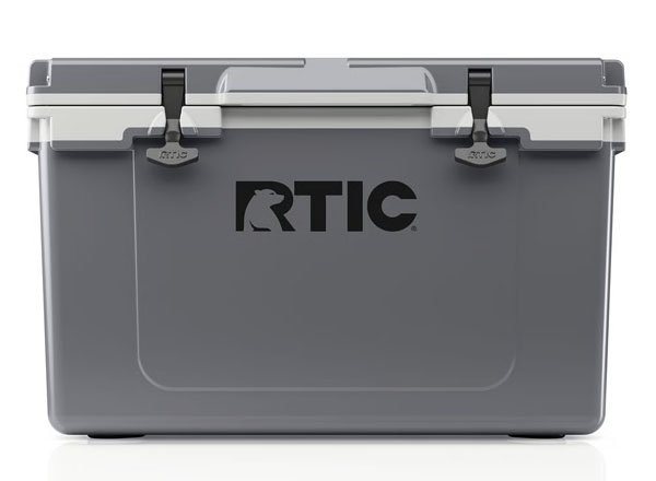 RTIC Outdoors - 52 QT Ultra-Light Cooler - Dark Grey & Cool Grey - Image 2