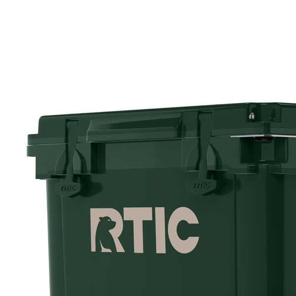RTIC Outdoors - 42 QT Ultra-Light Wheeled Cooler - Dark Pine - Image 12