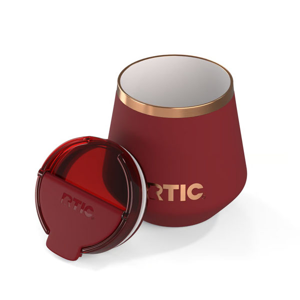 RTIC Outdoors - 8oz Happy Hour Pint Tumbler - Black Cherry - Image 3