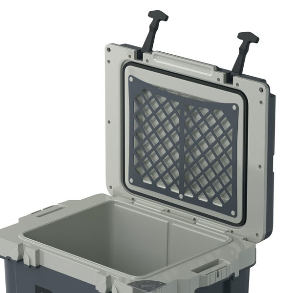 RTIC Outdoors - 42 QT Ultra-Light Wheeled Cooler - Dark Grey & Cool Grey - Image 9