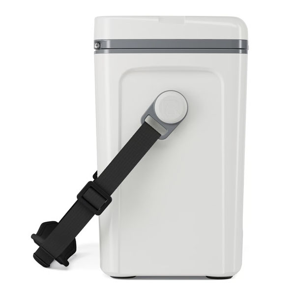 RTIC Outdoors - 16 QT Road Trip Cooler - White & Grey - Image 4