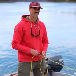 RTIC Outdoors - Water-Repellent Pullover Hoodie - Athletic Fit - Scarlet