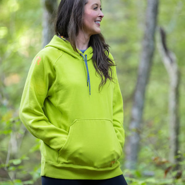 RTIC Outdoors - Water-Repellent Pullover Hoodie - Athletic Fit - Green Apple - Image 2