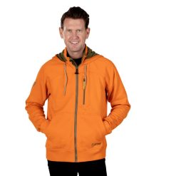 RTIC Outdoors - Men's Water-Repellent Full-Zip Hoodie-Orange