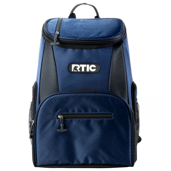 RTIC Outdoors - Lightweight Backpack Cooler-Navy & Black - Image 3