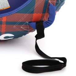 Alternative view of RTIC Outdoors - Tough Snow Tubes- Slate Blue/Orange Plaid