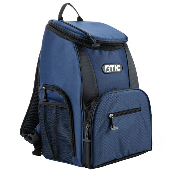 RTIC Outdoors - Lightweight Backpack Cooler-Navy & Black
