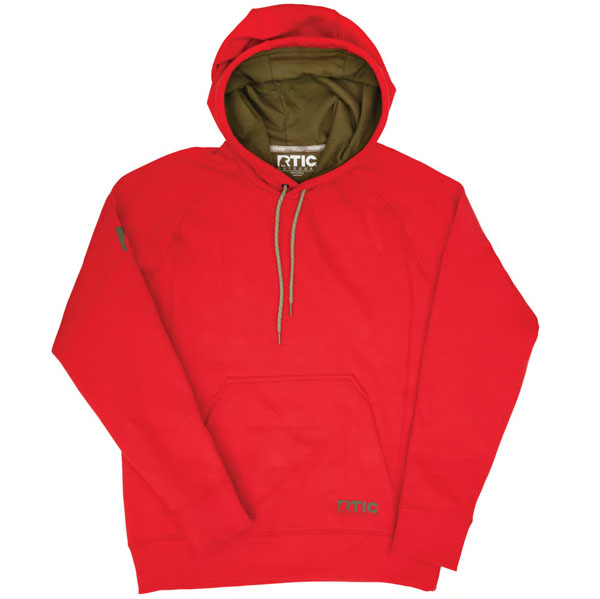 RTIC Outdoors - Water-Repellent Pullover Hoodie - Athletic Fit - Scarlet - Image 4