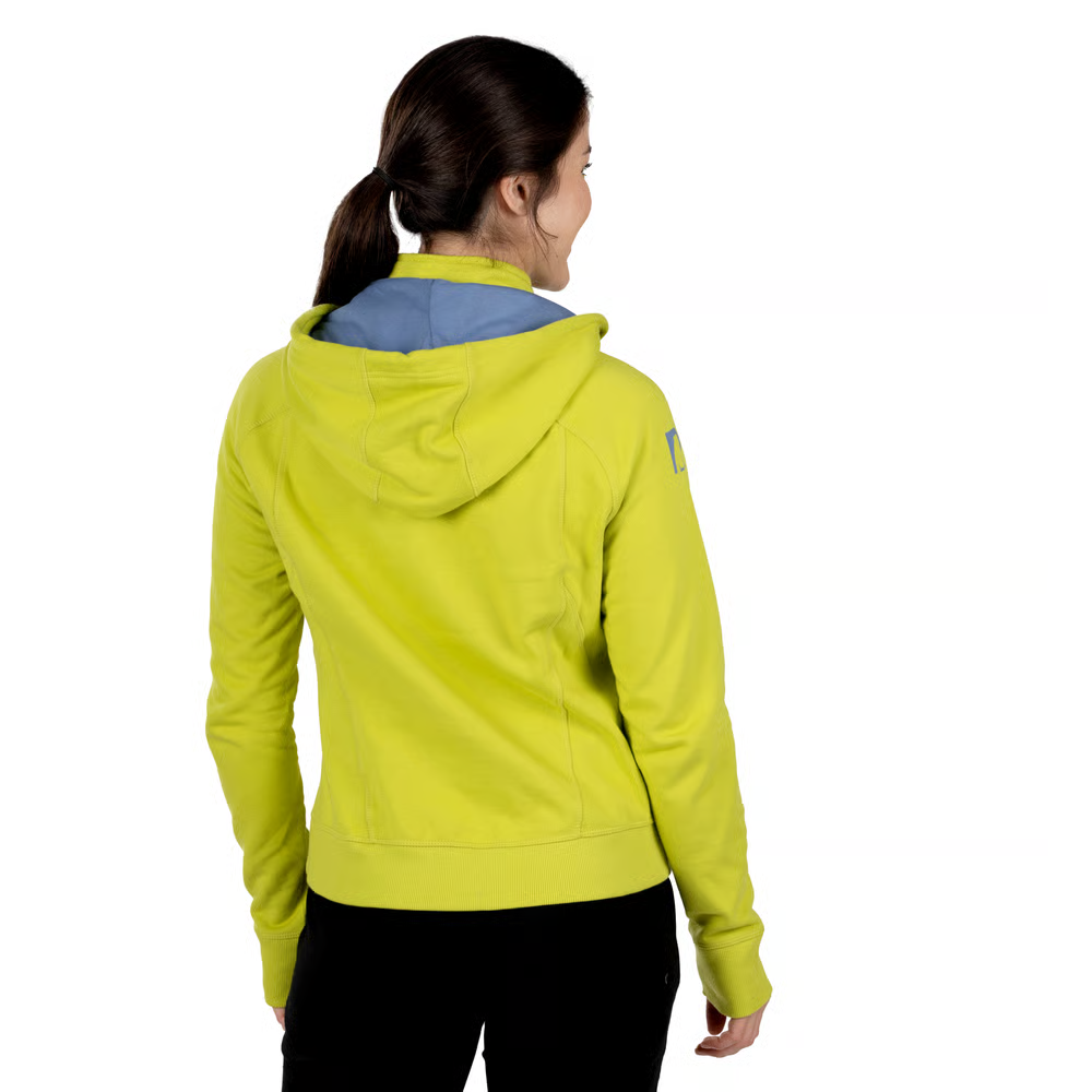 RTIC Outdoors - Women's Water-Repellent Full-Zip Hoodie- Green Apple - Image 4