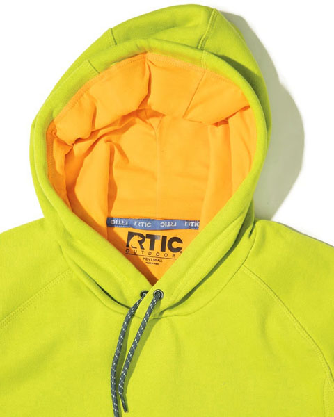 RTIC Outdoors - Water-Repellent Pullover Hoodie - Athletic Fit - Green Apple - Image 4